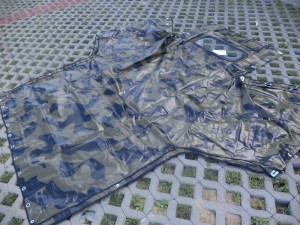 UAZ 469B plandeka TAJGA oryginał gruba (Tarp for UAZ 469B - color tayga)