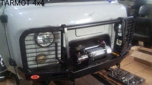 UAZ 452/3741/2206 BUCHANK Zderzak przedni pod wyciągarkę z bulbarem A "PJ1"  [UAZ 452/3741/2206 BUCHANK Front bmper for winch with bulbar "PJ1"]