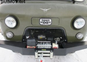 UAZ 452/3741/2206 BUCHANKA Zderzak przedni pod wyciągarkę  "TOR2"  [UAZ 452/3741/2206 BUCHANKA Front bmper for winch "TOR2"]