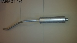 Tłumik z rurą YA3469 ST (silencer with pipe)