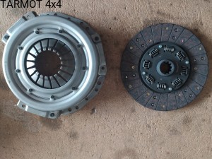 UAZ Sprzęgło tarcza 250 mm+ docisk słoneczko na wałek stary typ i kolo stary typ (UAZ Uniwersal clutch set)