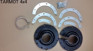 UAZ dodatkowe osłony czaszy zwrotnicy zestaw na oś (UAZ - additional protection for steering ball)