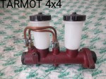 UAZ Pompa hamulcowa dwusekcyjna podwójny zbiornik z zaworem (UAZ two stage brake pump with two fluid reseirvor) [3151-3505010]