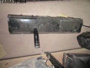 Zbiornik paliwa UAZ HUNTER prawy NOWY TYP (UAZ HUNTER fuel tank right side)