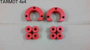Łada Niva podkładki sworznia zwrotnicy do liftu (3 cm) zestaw na jedną oś - masywniejszy (Łada Niva 3 cm pad under pin for suspeniosn lift-heavier)