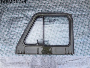 UAZ 469B Nadstawka stary typ prawa przednia kompletna zielona (UAZ 469B front , right front door window old type )