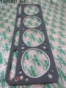 Uszczelka pod głowicę UAZ 2,4 stary typ - 4 kanały (UAZ seal under cylinder head - old type, 4 holes)