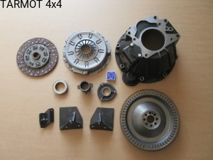 Sprzęgło UAZ z silnikiem diesla Andoria kompletny zestaw (complete clutch set to mount Andoria turbo diesel in UAZ )