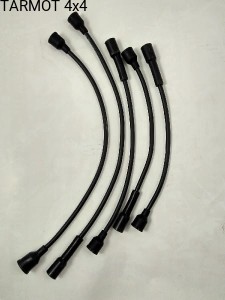 UAZ przewody zapłonowe  komplet  (UAZ set ignition cable) - czarny kolor (black color)